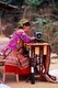 Vietnam: Woman sewing in a Flower Hmong village near Phong Nien, Lao Cai Province