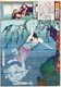Japan: Oai No Kata swimming at Okazaki. Ukiyo-e woodblock print by (Toyohara) Yoshu Chikanobu (1838-1912)