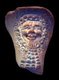 China: Ceramic figurine showing Western features, Khotan, Xinjiang, 2nd-4th century CE